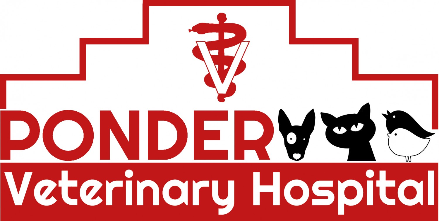 Ponder Vet Hospital Logo