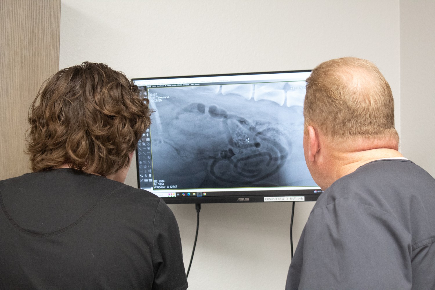 Dr's reviewing imaging
